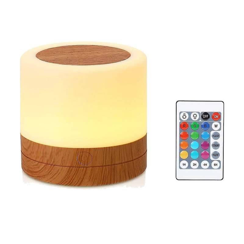 Led Night Light, Mini Bedside for Baby Kids Dimmable Eye Caring Lamp