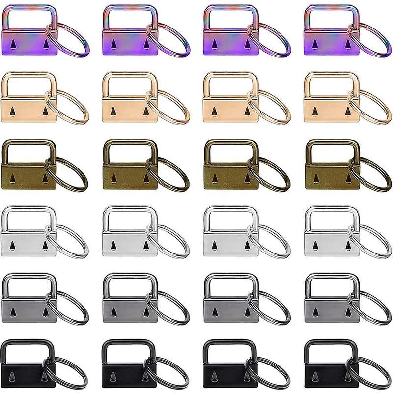 Keychain Hardware for Wrist Strap Keychain Lanyard Buckle Hardware