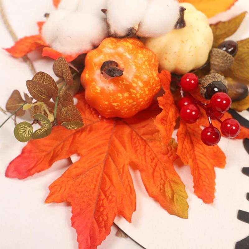 Thanksgiving Pumpkin Kapok Decoration House Autumn Color Sign Pendant