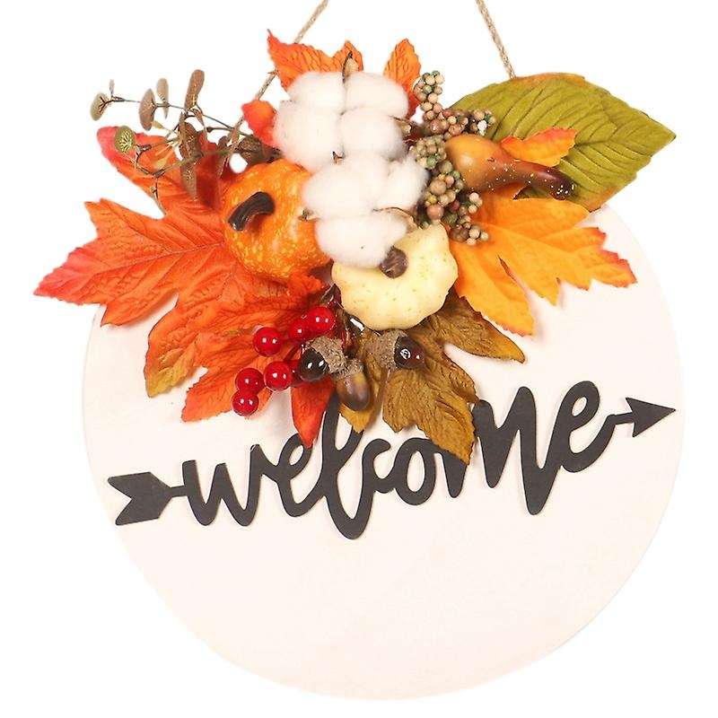 Thanksgiving Pumpkin Kapok Decoration House Autumn Color Sign Pendant
