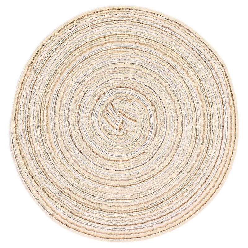 6pcs Pot Trivets Large Braided Woven Trivet Coaster,trivet Pad Beige