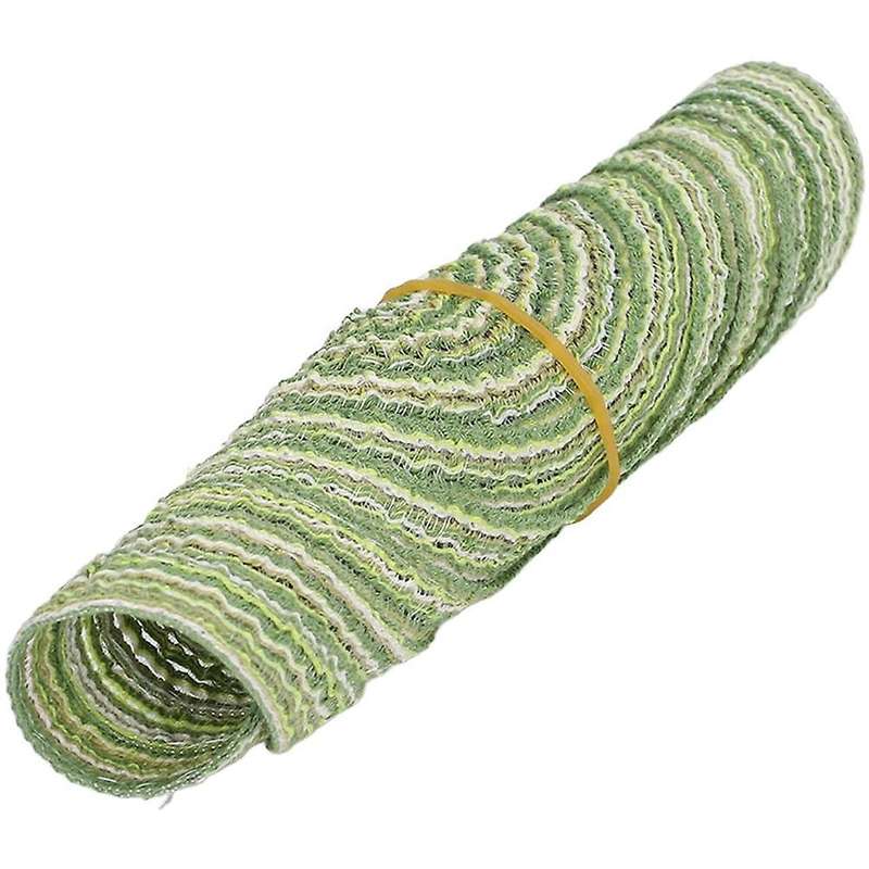 6pcs Pot Trivets Large Braided Woven Trivet Coaster,trivet Pad Green