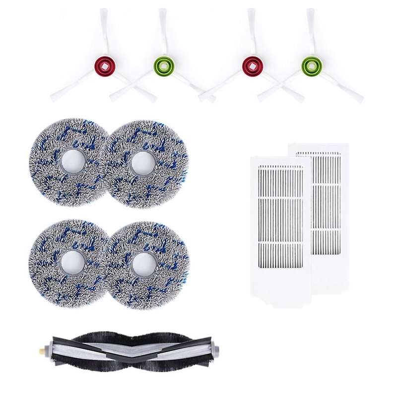 Roller Brush Side Brush Hepa Filter for Ecovacs Deebot T10