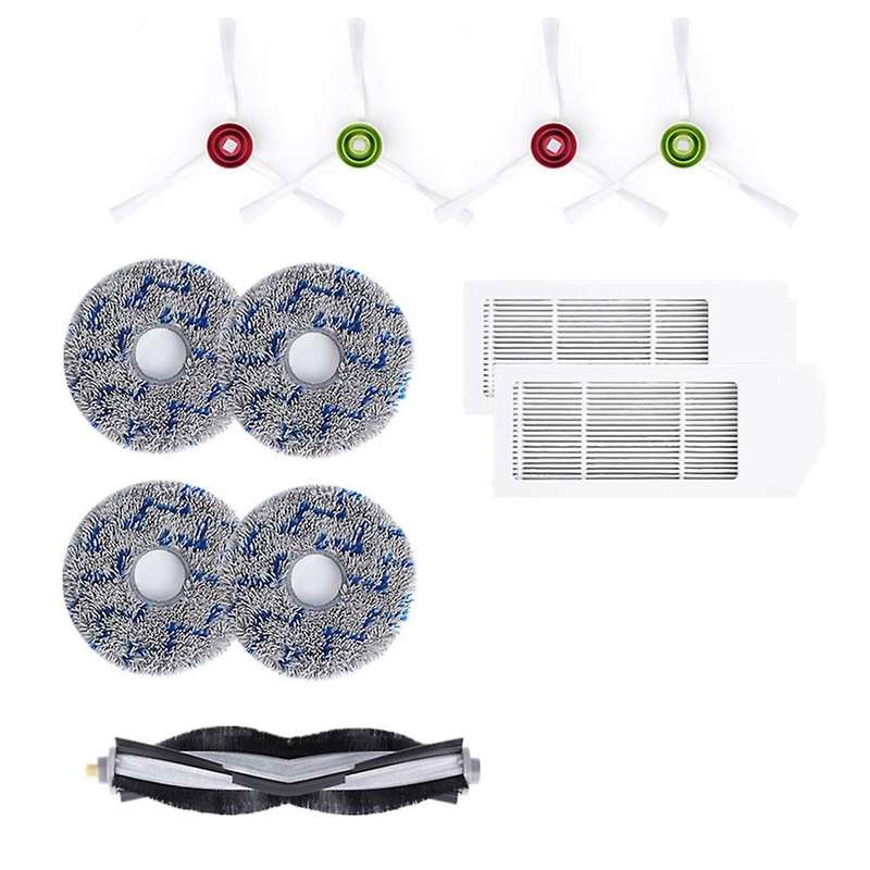 Roller Brush Side Brush Hepa Filter for Ecovacs Deebot T10