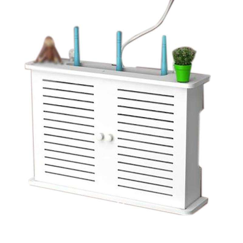 Wireless Wifi Router Storage Boxes Wooden Box S