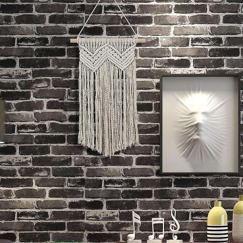 Macrame Hanging Tapestry with Tassel for Bedroom Backdrop Decoration