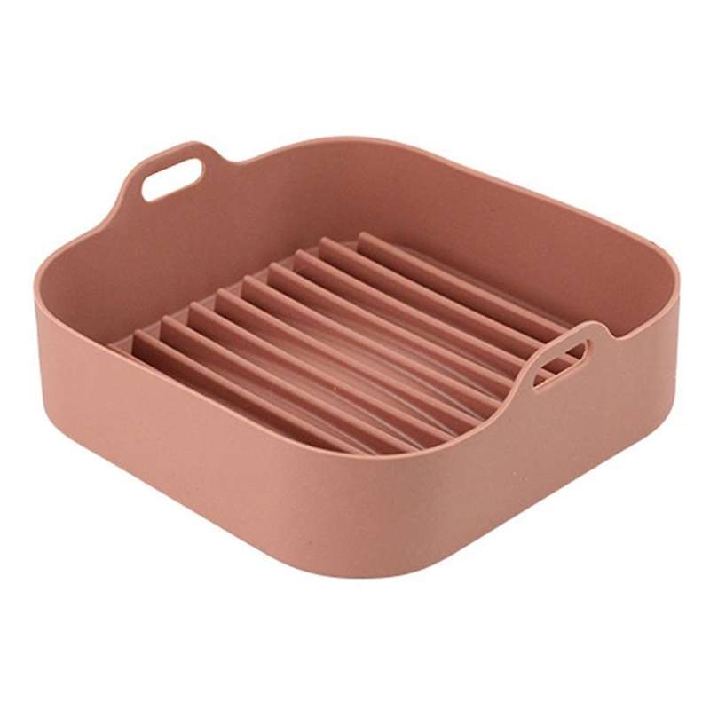 Silicone Pot Square Air Fryers Oven Baking Tray A