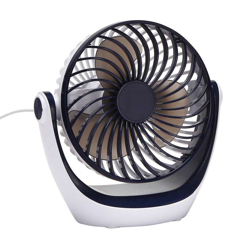 Desk Fan Ultra Quiet Speed Adjustable Head 360rotatable Fan for Home