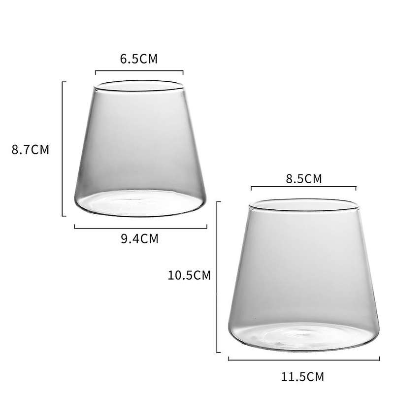Japanese Style High Borosilicate Glass Ins Wind Glass Water Cup
