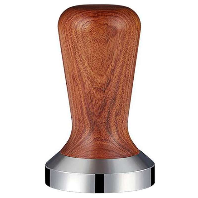 Coffee Powder Hammer with Solid Wood Handle, Red Rosewood 51mm