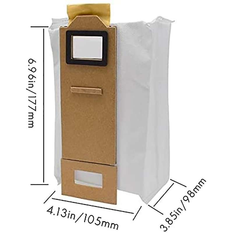 12 Pack Dust Bags Accessories for Xiaomi Roborock S7 T7s T7plus