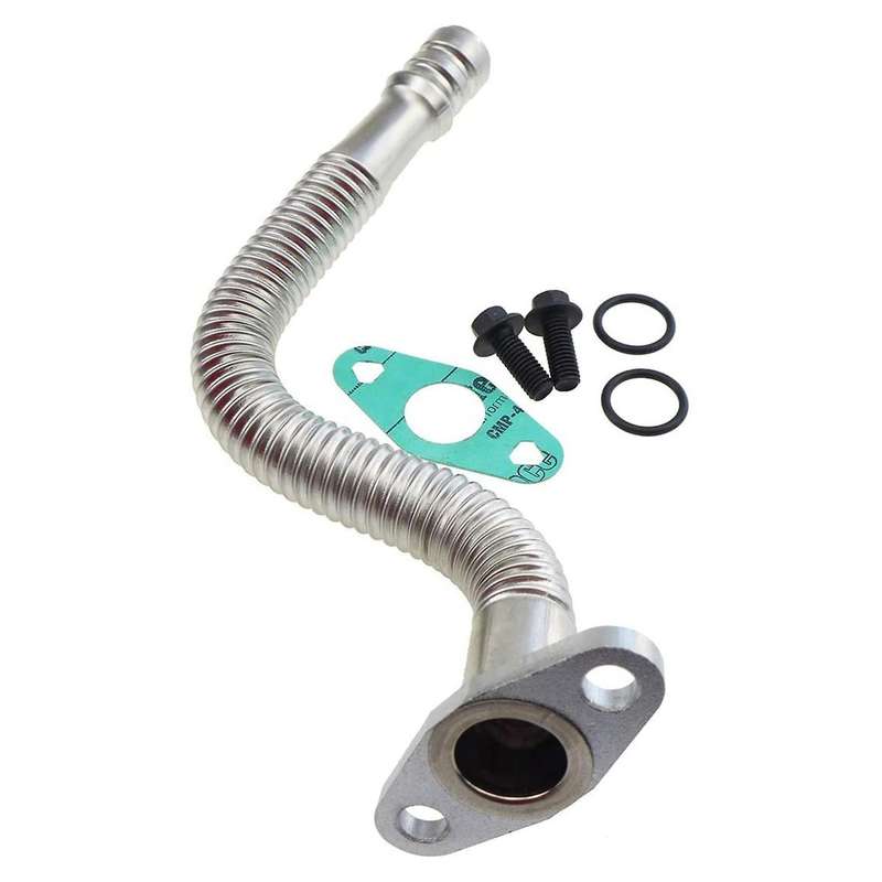 Engine Turbocharger Oil Return Hose Line Oil Return Drain Line
