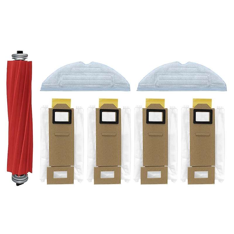 7pcs Main Brush Dust Bag Mop Cloths for Xiaomi Roborock S7 T7s Plus