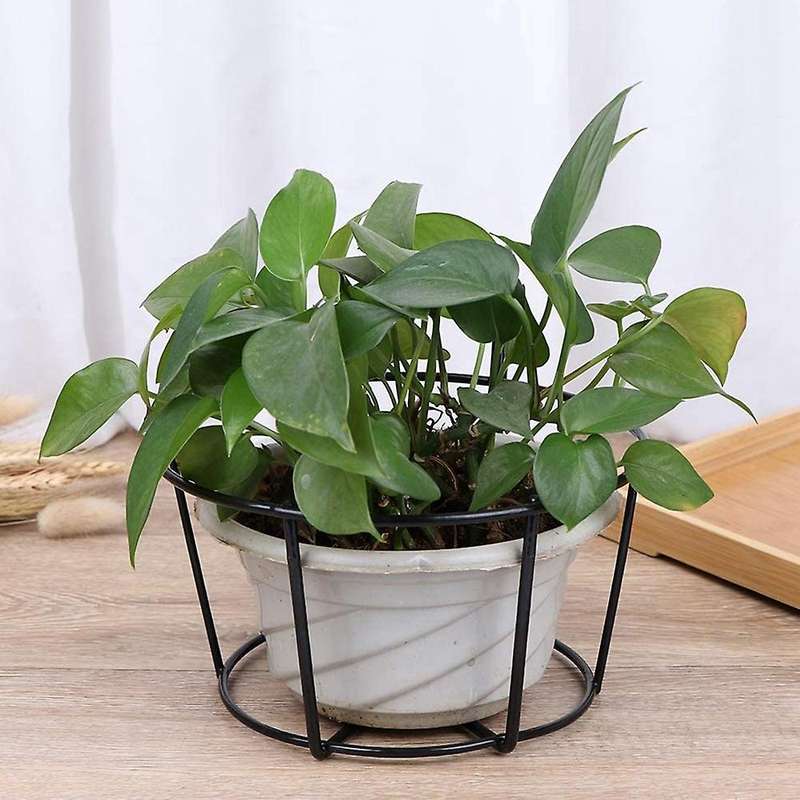 4pcs Hanging Railing Planters Pot Holders Plant Iron Racks Small
