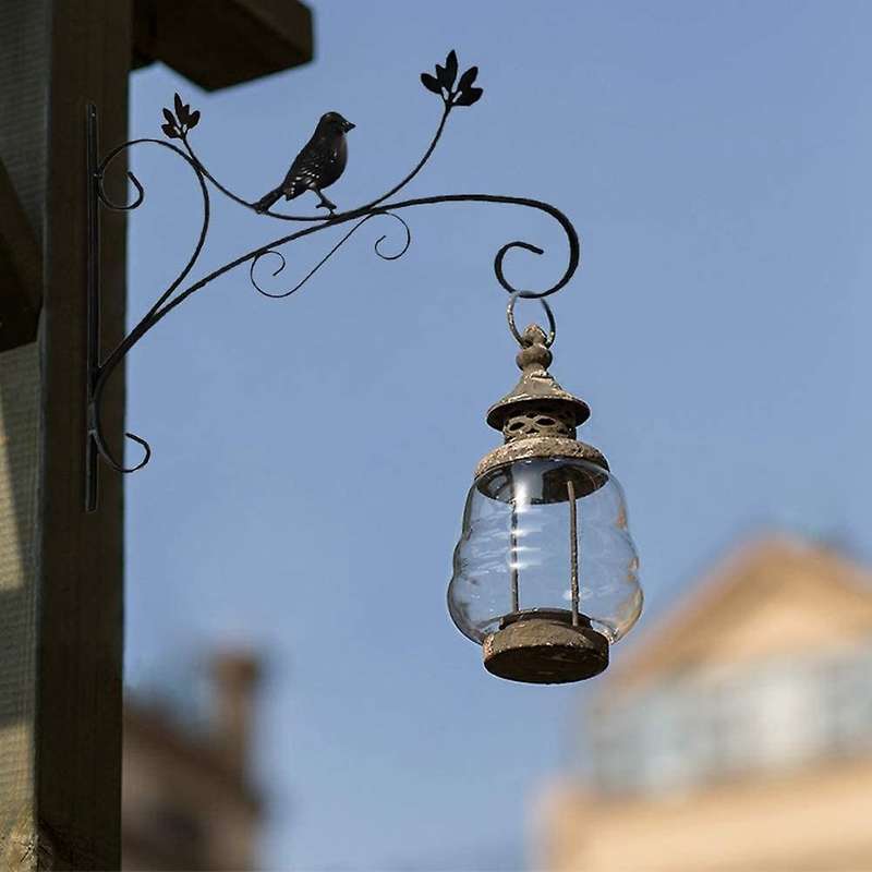 Hanging Basket Brackets Wall Hanging Metal Plant Hook Bird Feeder