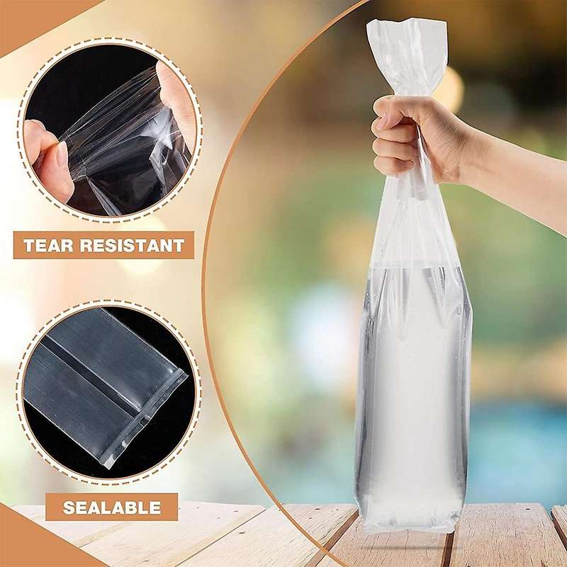 40pieces Mushroom Growing Bags with Breathable Filter 6mil Large Bags
