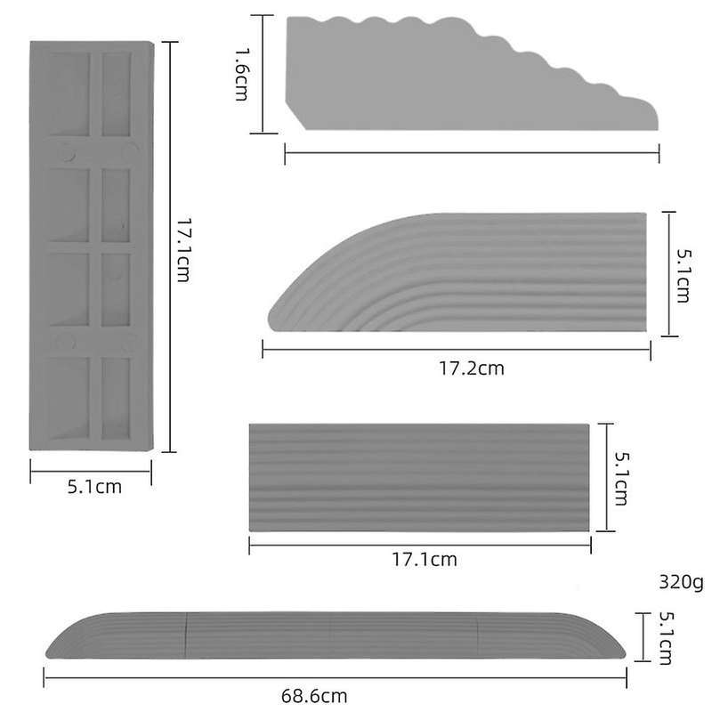 For Xiaomi Ecovacs Roborock Cloud Whale Robot Climbing Slope Strip,d