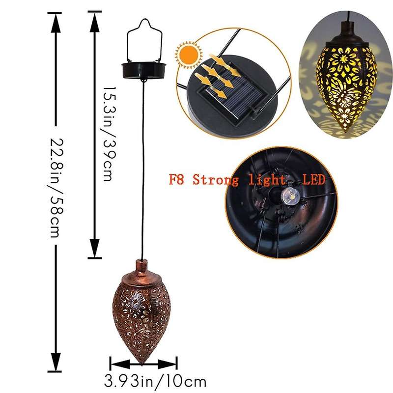 Solar Lantern for Outdoor Use, Solar Lights for Outdoor, Decorative