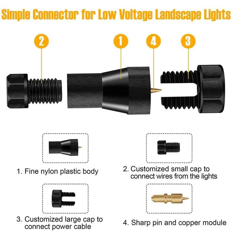 Landscape Lighting Wire Customized Easy Install Connector