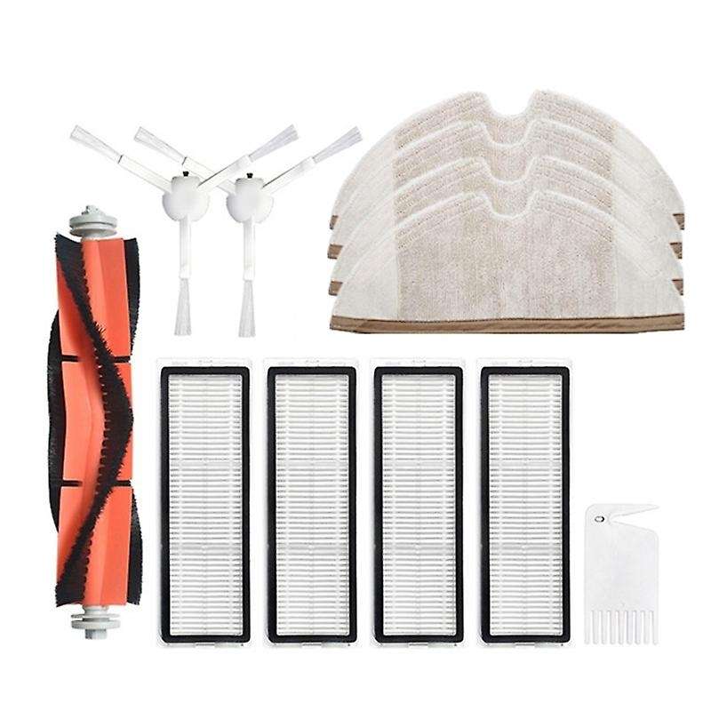 12pcs Replacement Parts Kit for Xiaomi Mijia Filter Main Brush Mop