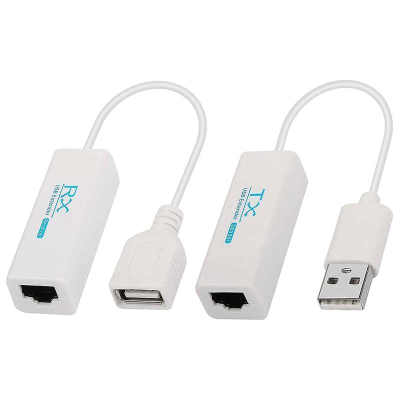 2pcs Usb Extender to Rj45 Connector,usb 2.0 to Rj45 Up to 200 Meter