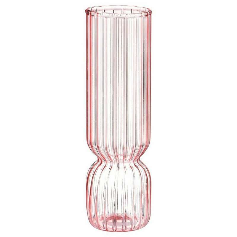 Vase Home Small Hydroponic Plant Glass Bottle Decor Flower Vase B