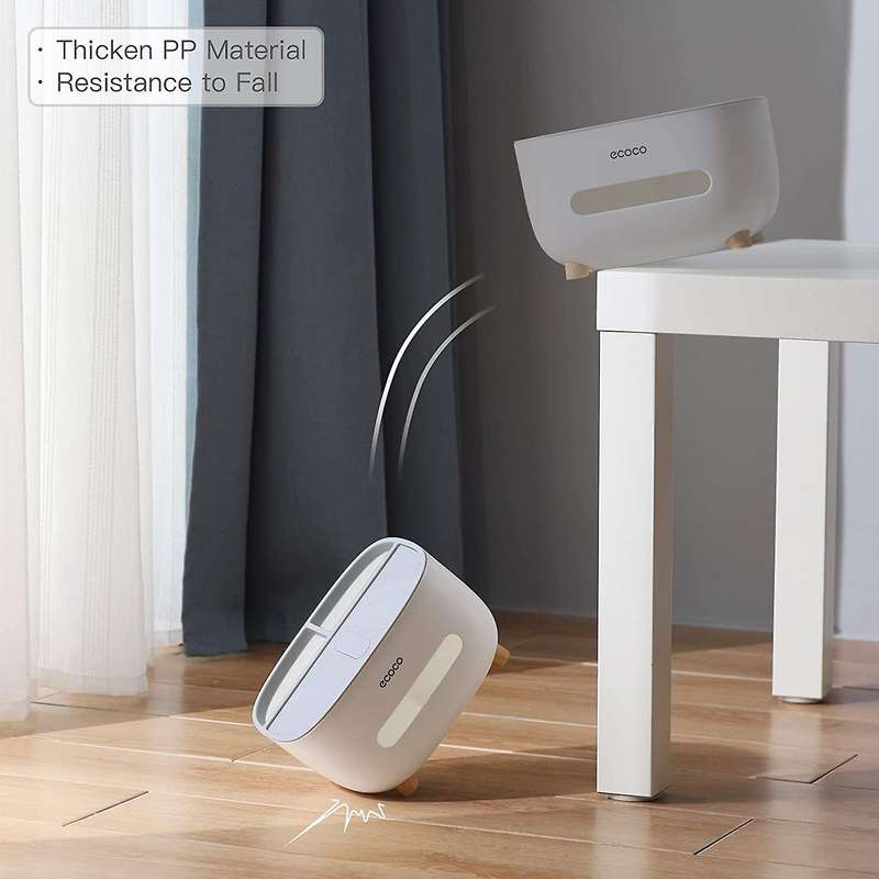 Ecoco Tissue Box Cover Holder with Storage, Napkin Tissue Box