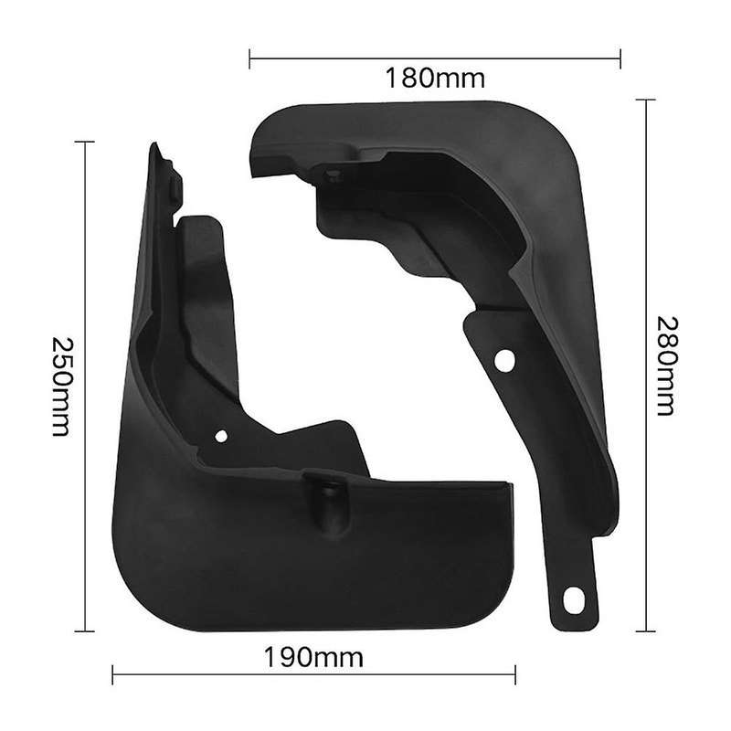Car Mudflaps for Ford Focus St 2018-2020 Mudguard Fender Mud Flap