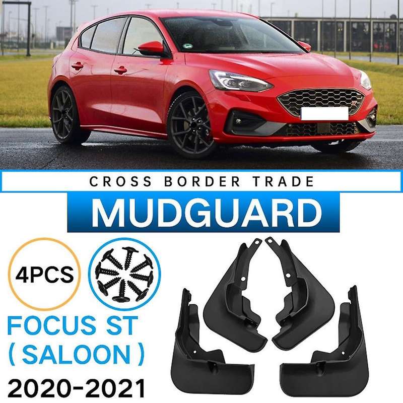 Car Mudflaps for Ford Focus St 2018-2020 Mudguard Fender Mud Flap