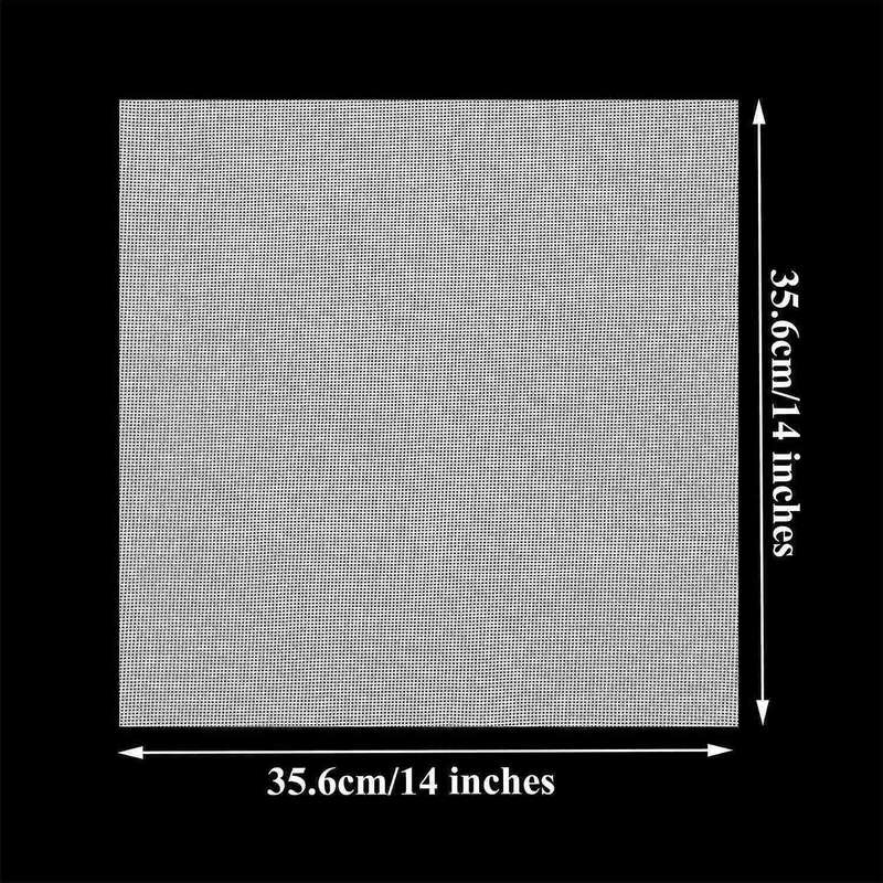 Silicone Dehydrator Non-stick Reusable Mesh Mat for Fruit Dryer 12pcs