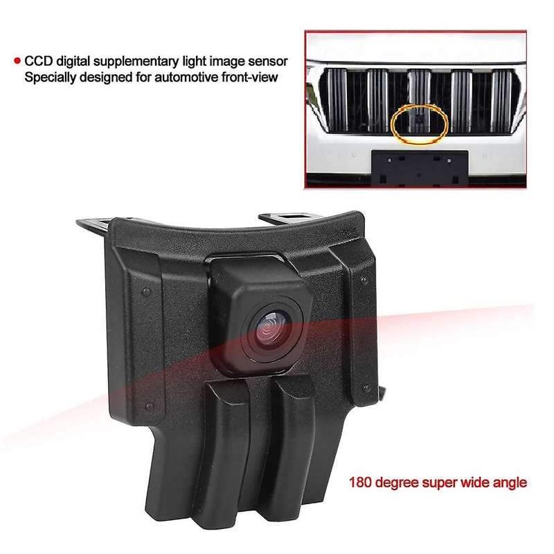 Car Front View Grille Camera for Toyota Land Cruiser Prado 2018