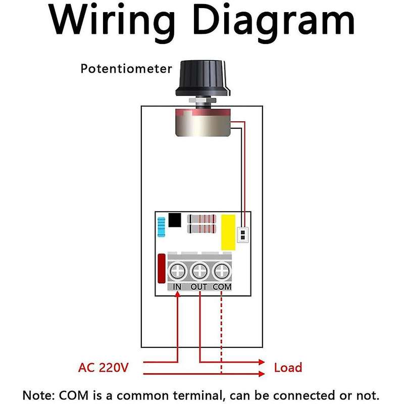 10000w 25a Speed Controller High Power Scr Voltage Regulator