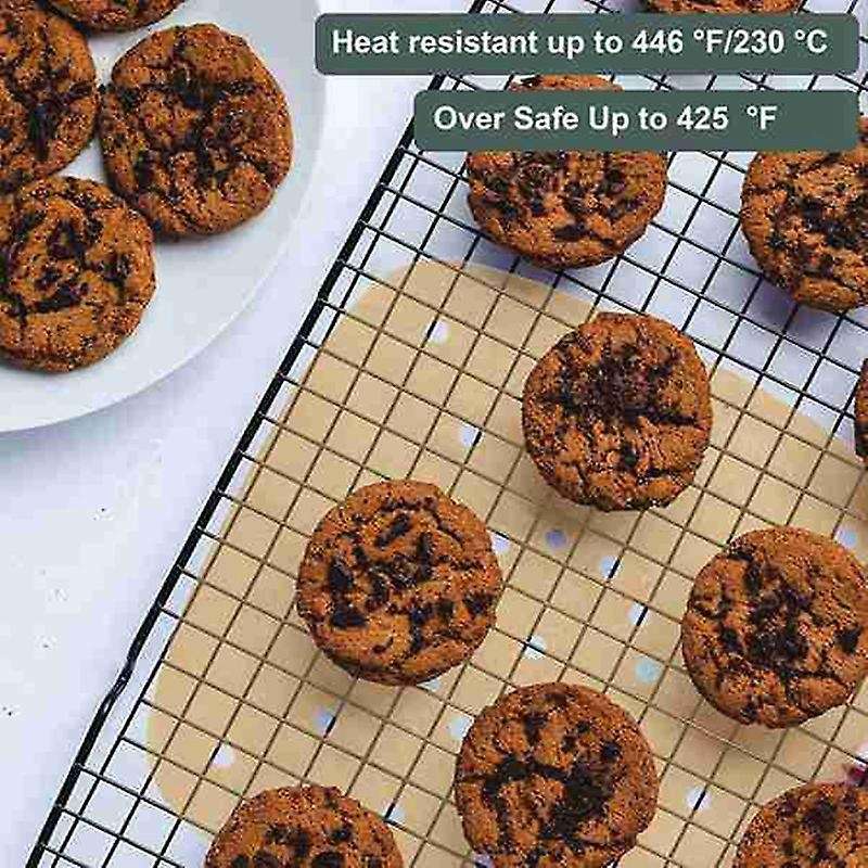 500 Sheets Of 8 Inches Air Fryer Liner Perforated Baking Parchment
