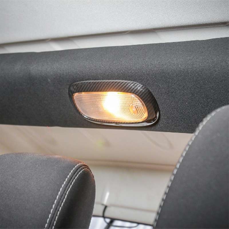 Roof Reading Light Cover for Jeep Wrangler Jk 2011-2017,carbon Fiber