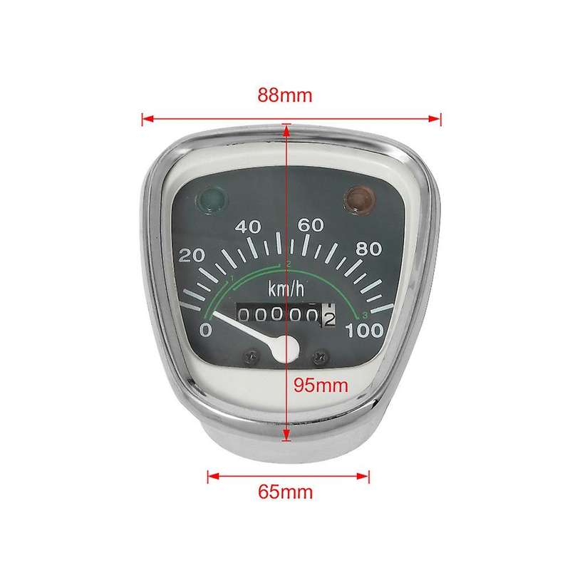 Retro Speedometer Tachometer for Honda Passport Cub C50 Universal