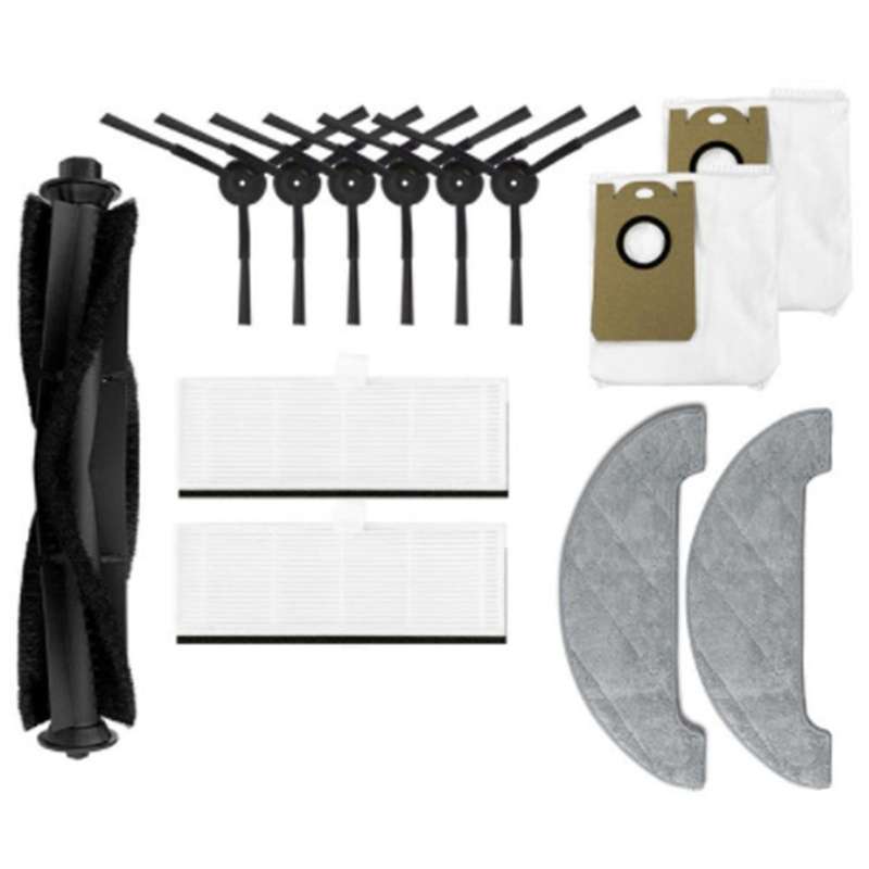 For Xiaomi Viomi S9 Main Brush Hepa Filter Dust Bag Mop Cloths Rag