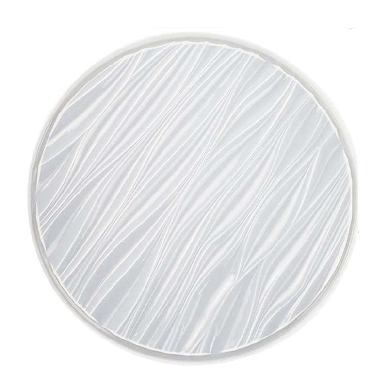 30cm Big Wave Tray Coaster Silicone Mold for Diy Making Tools