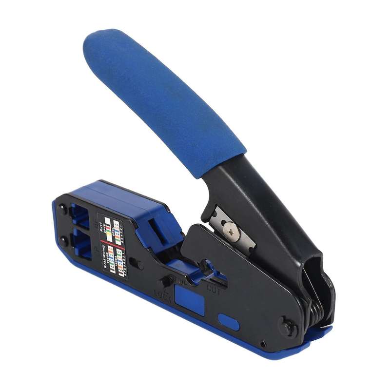 Rj45 Tool Network Crimper Stripper Cutter for Cat6 Cat5e Cat5 Rj11/12
