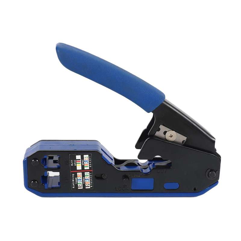 Rj45 Tool Network Crimper Stripper Cutter for Cat6 Cat5e Cat5 Rj11/12
