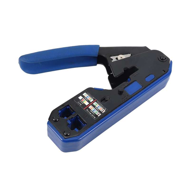 Rj45 Tool Network Crimper Stripper Cutter for Cat6 Cat5e Cat5 Rj11/12