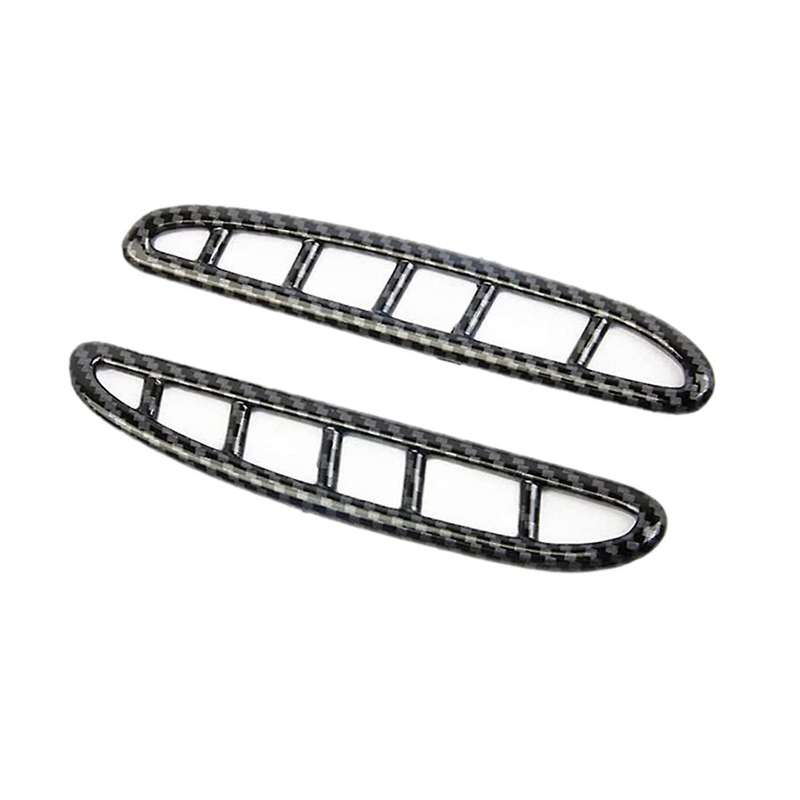 Car Air Vent Panel Cover Kit for Chrysler 300c, Abs Carbon Fiber