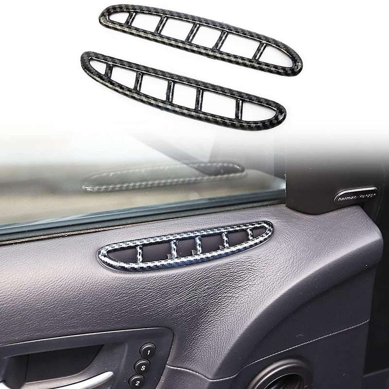 Car Air Vent Panel Cover Kit for Chrysler 300c, Abs Carbon Fiber