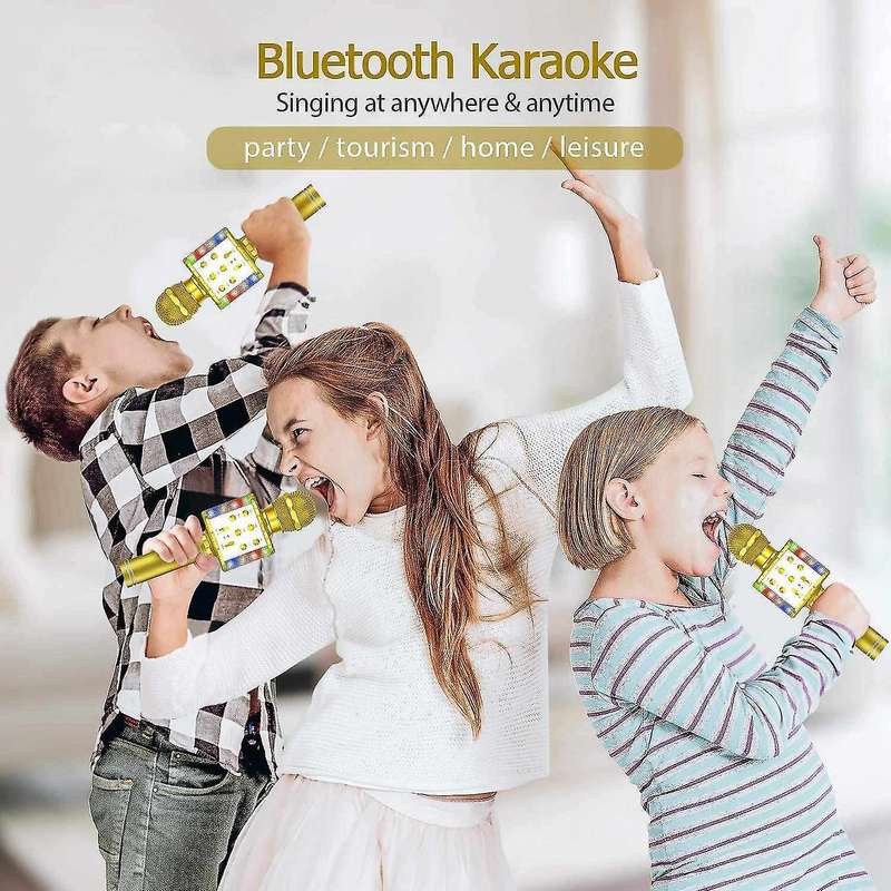 Wireless Bluetooth Microphone Karaoke for Android / Iphone / Ipad