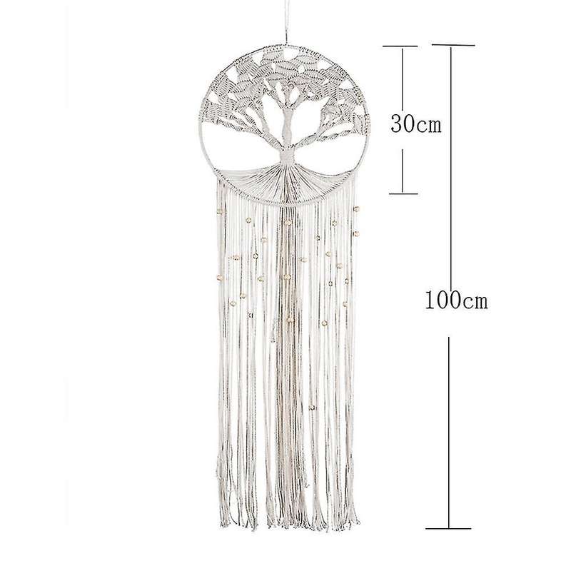 Dream Catcher Macrame Wall Hanging Woven Tree Wall Art Decoration