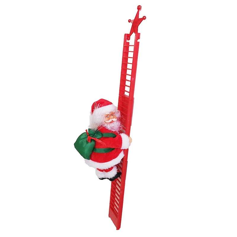 Santa Claus Climbing Ladder Glowing Claus Kid Toy Children Gifts