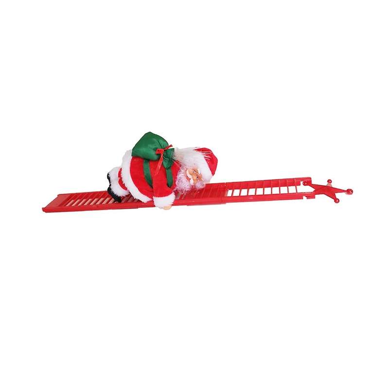 Santa Claus Climbing Ladder Glowing Claus Kid Toy Children Gifts