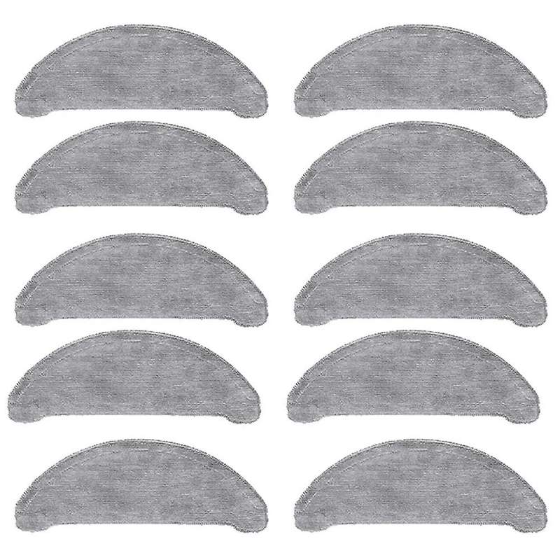 10pcs Mop Cloths for Roidmi Eve Plus Vacuum Cleaner Spare Parts