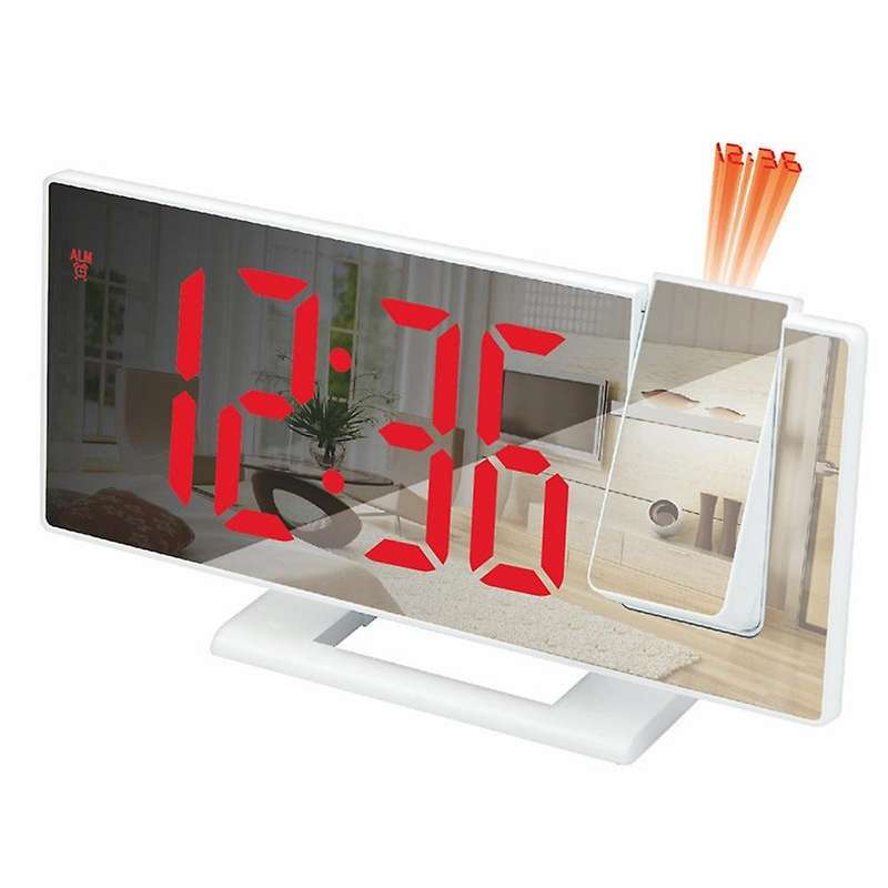 Led Digital Smart Alarm Clock Watch Table Electronic Desktop Clocks F