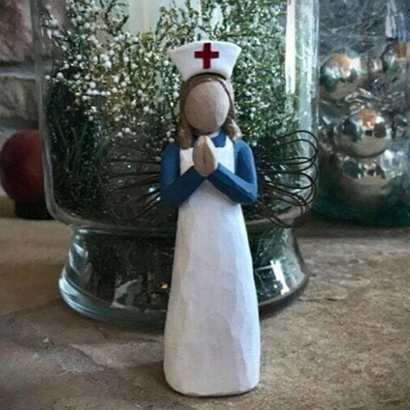 Angel Figurine Of Friendship Nurse Figurine Memorials Gifts , A