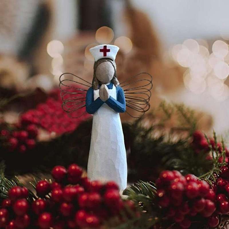 Angel Figurine Of Friendship Nurse Figurine Memorials Gifts , A